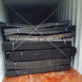 Heavy coarse crimped vibrating screen mesh stone crusher screen